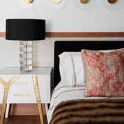 Pair of Contemporary Solid Wood and Glass Italian Bedside Tables by L.a. Studio