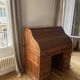 Antique American desk with curtain – original model from the 1920s/30s.