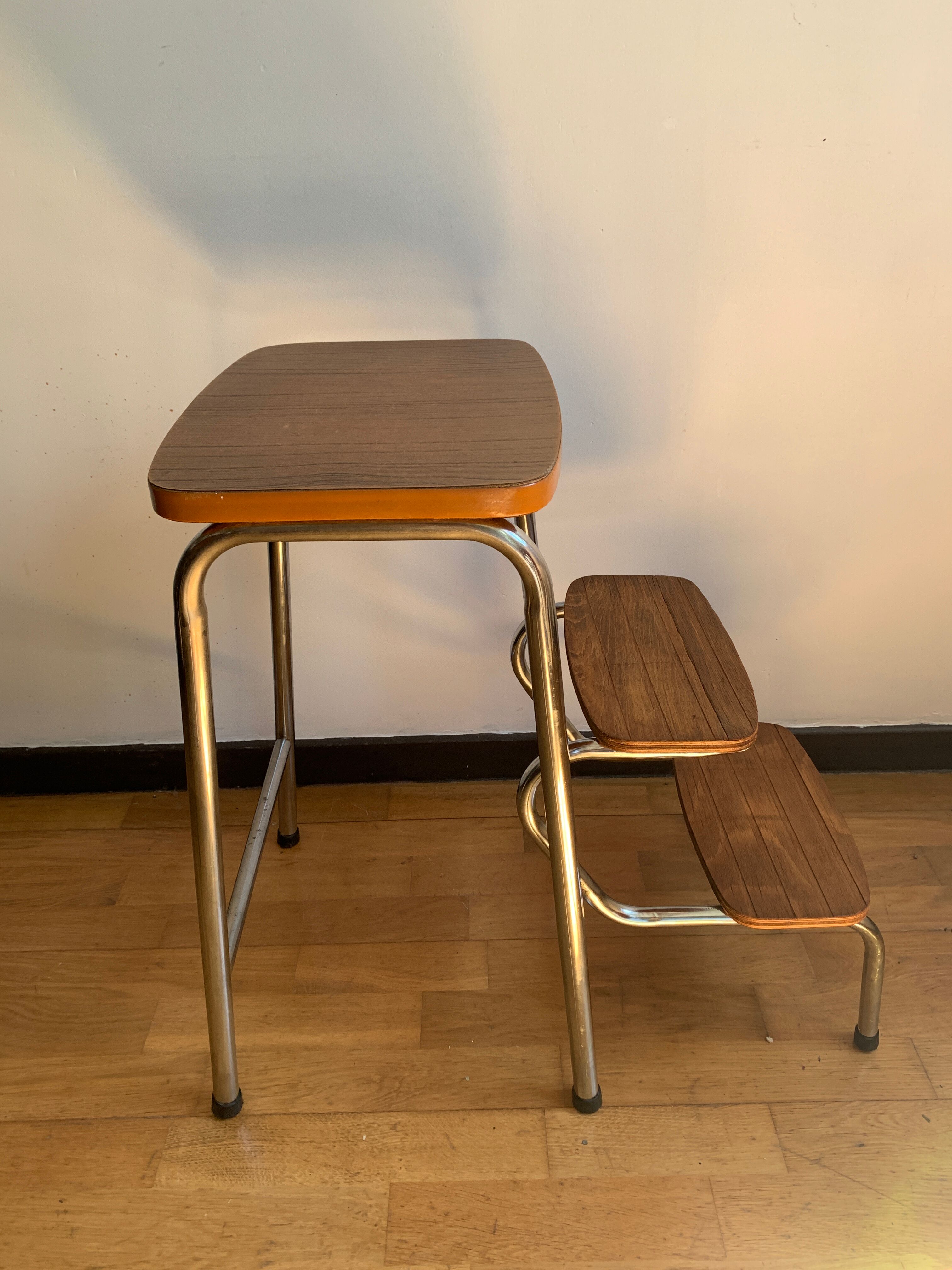 Formica stepladder stool