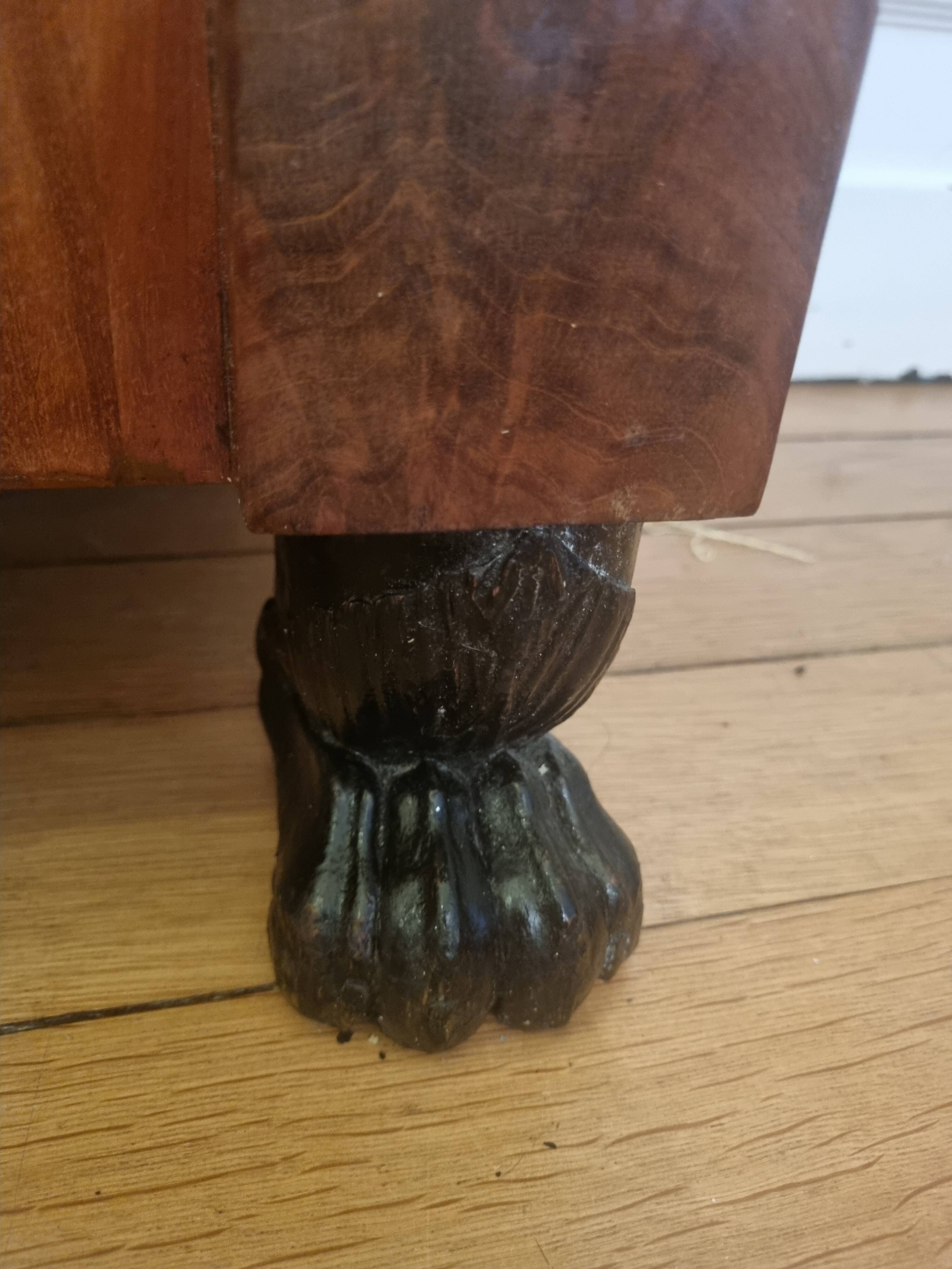 Antique wooden secretary