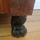 Antique wooden secretary