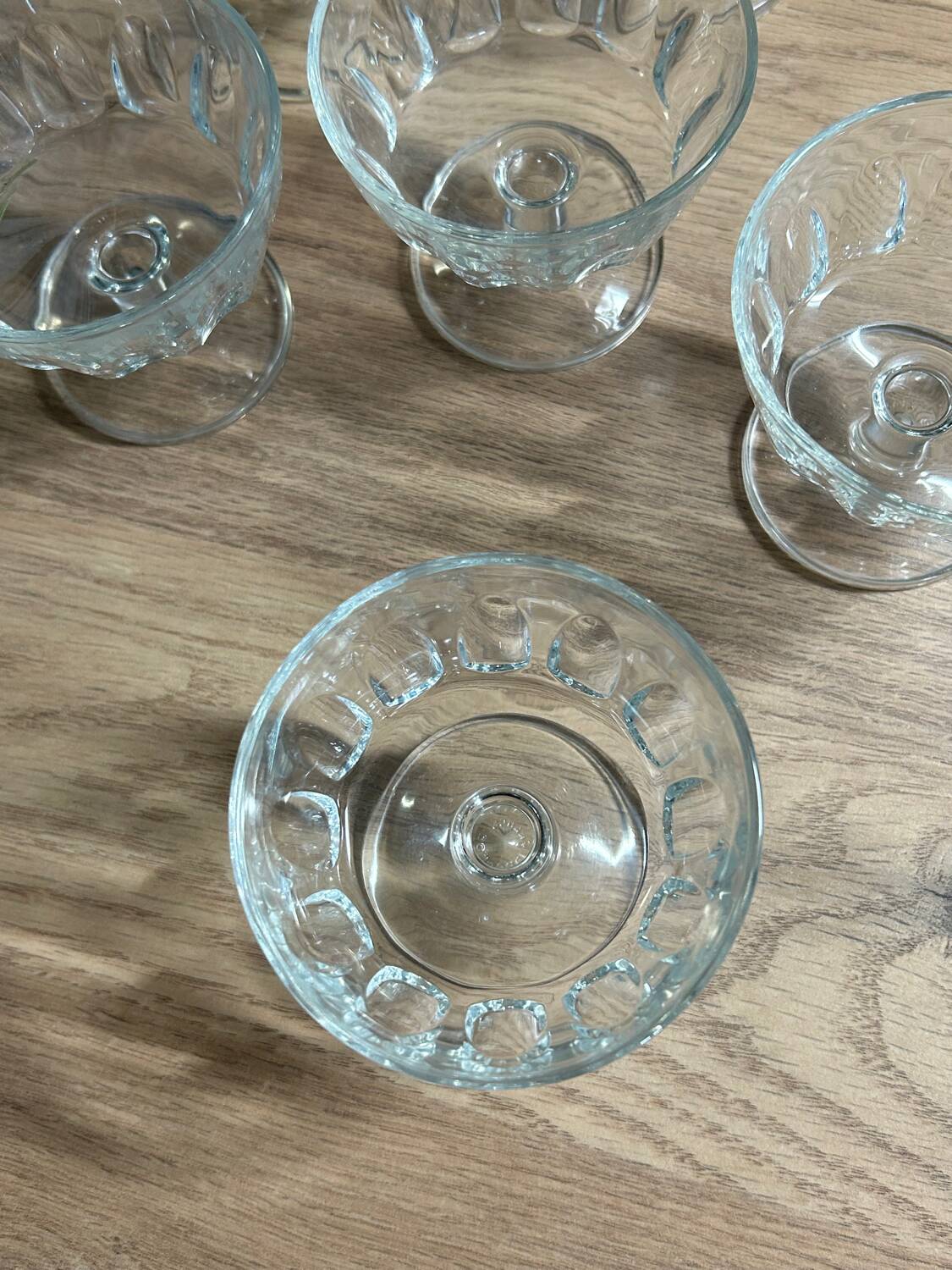 Vintage champagne dessert bowls (possible sale of 6)