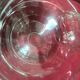 Set of 2 Baccarat crystal champagne glasses