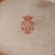 Serving dish Minton motif Cances - Antique ceramics - Iron earth