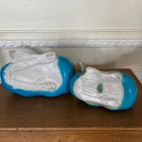 Pair of Chinese porcelain ducks - mid-twentieth