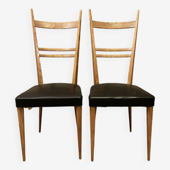 Pair of Italian chairs from the 1950s