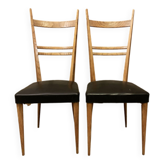 Pair of Italian chairs from the 1950s