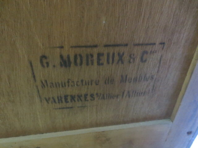 Double 50s curtain cabinet