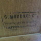 Double 50s curtain cabinet