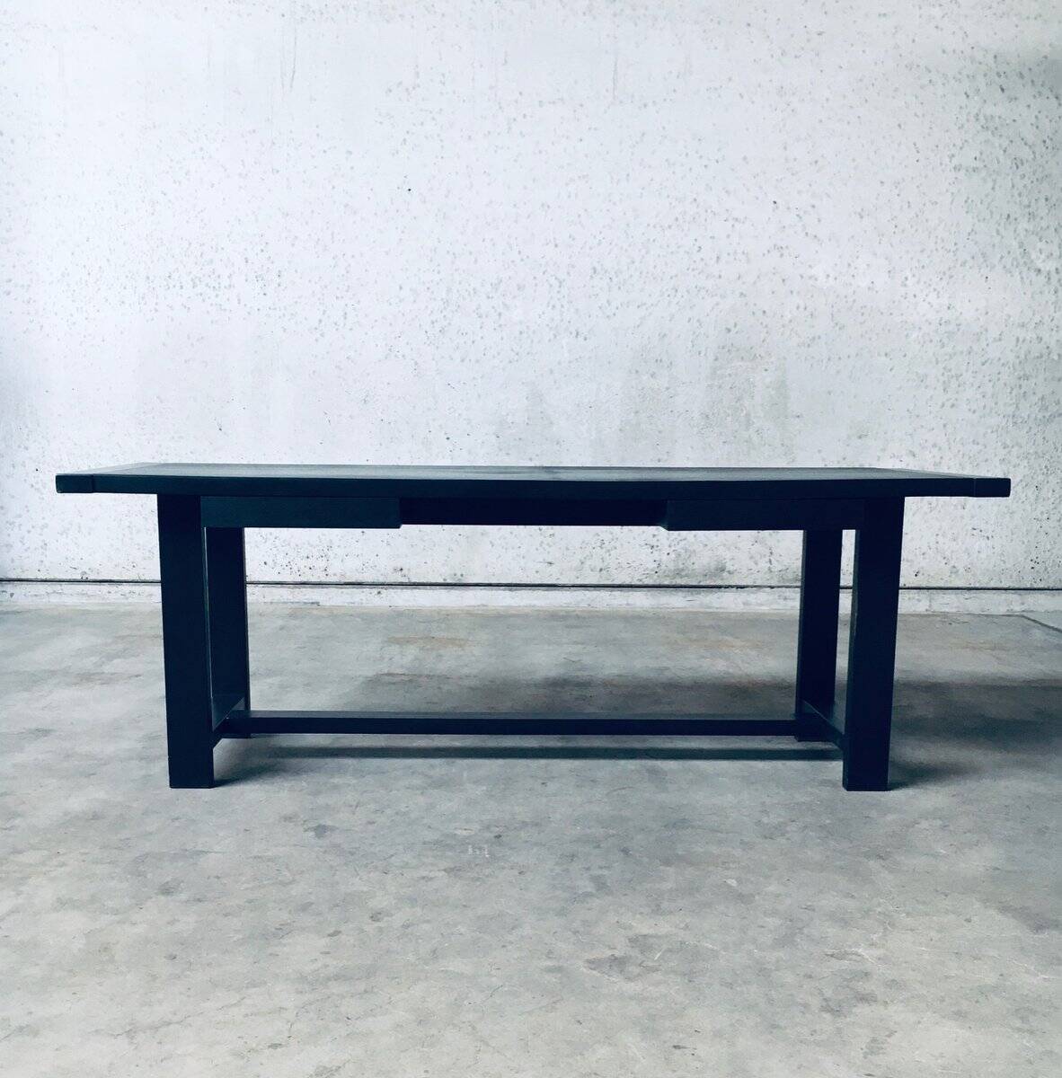 Midcentury Modern Dining Table by J. Batenburg for Mi, 1960s