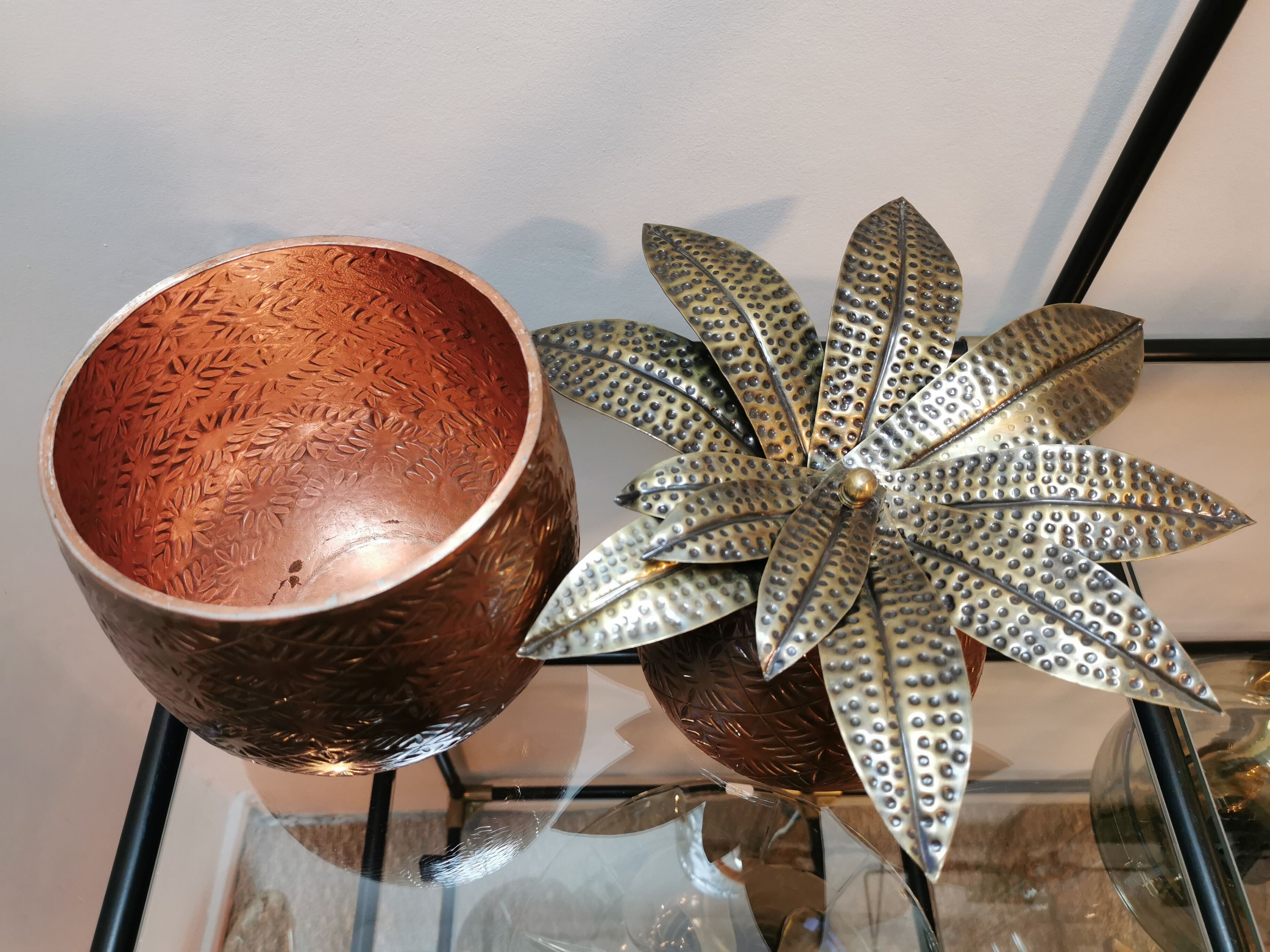 Ice bucket in dinanderie 70