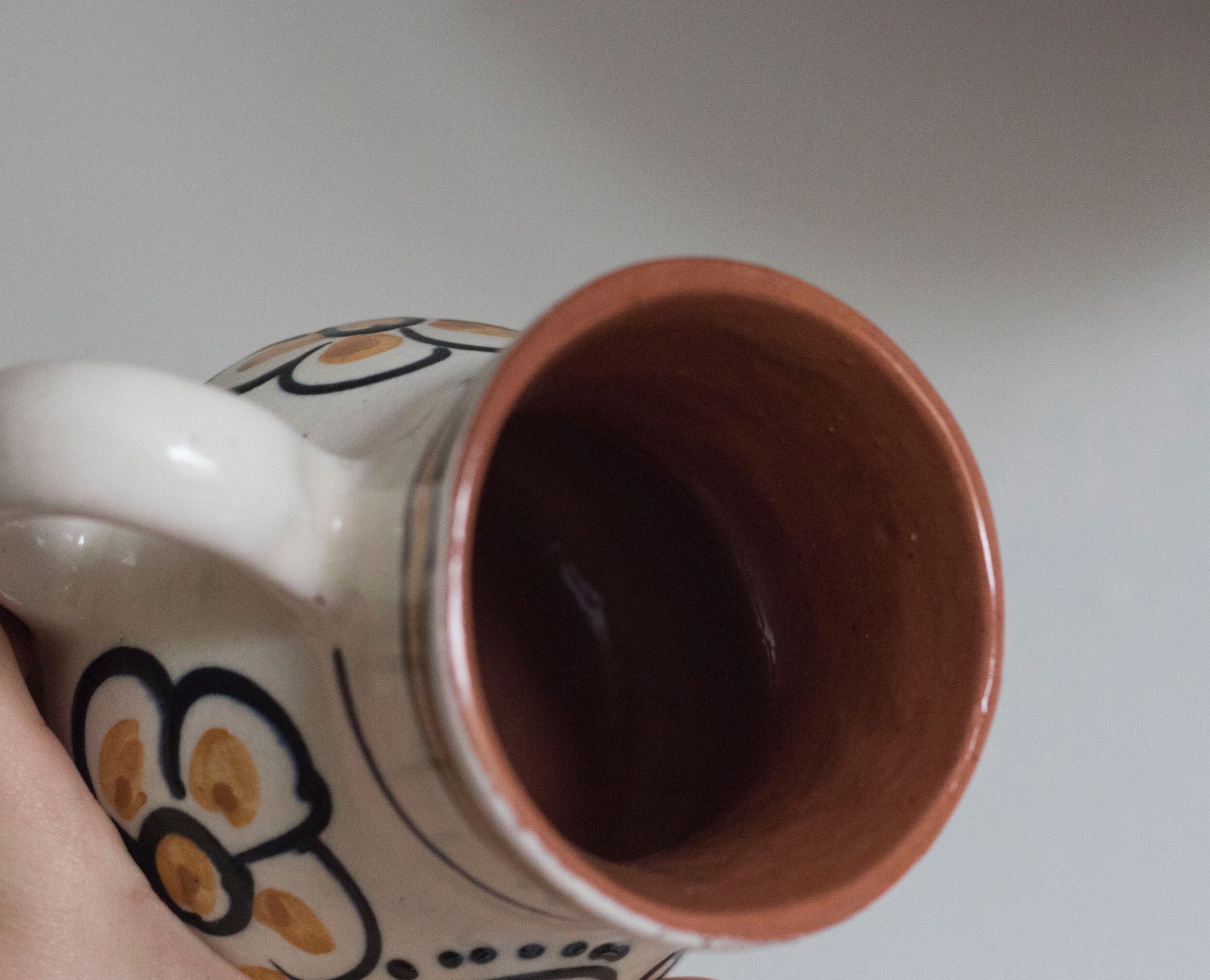 Pitcher - antique ceramic vase