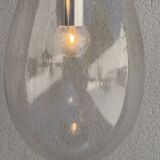 Designer pendant chandelier Goutte d'Eau – Glashütte Limburg 70s