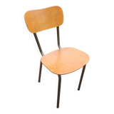 Wooden and metal chair