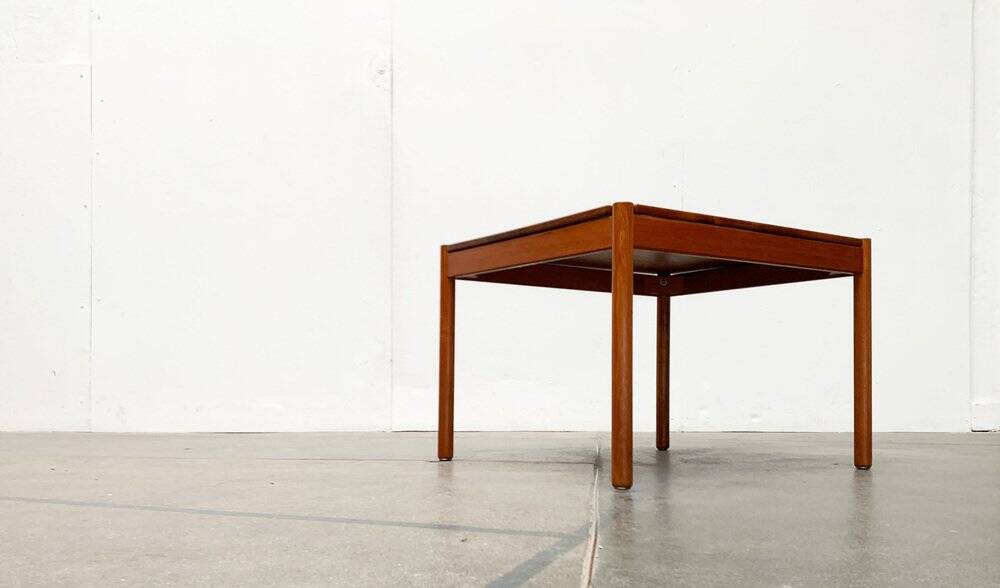 Mid-century Danish teak coffee table by Magnus Olesen, 1960s.
