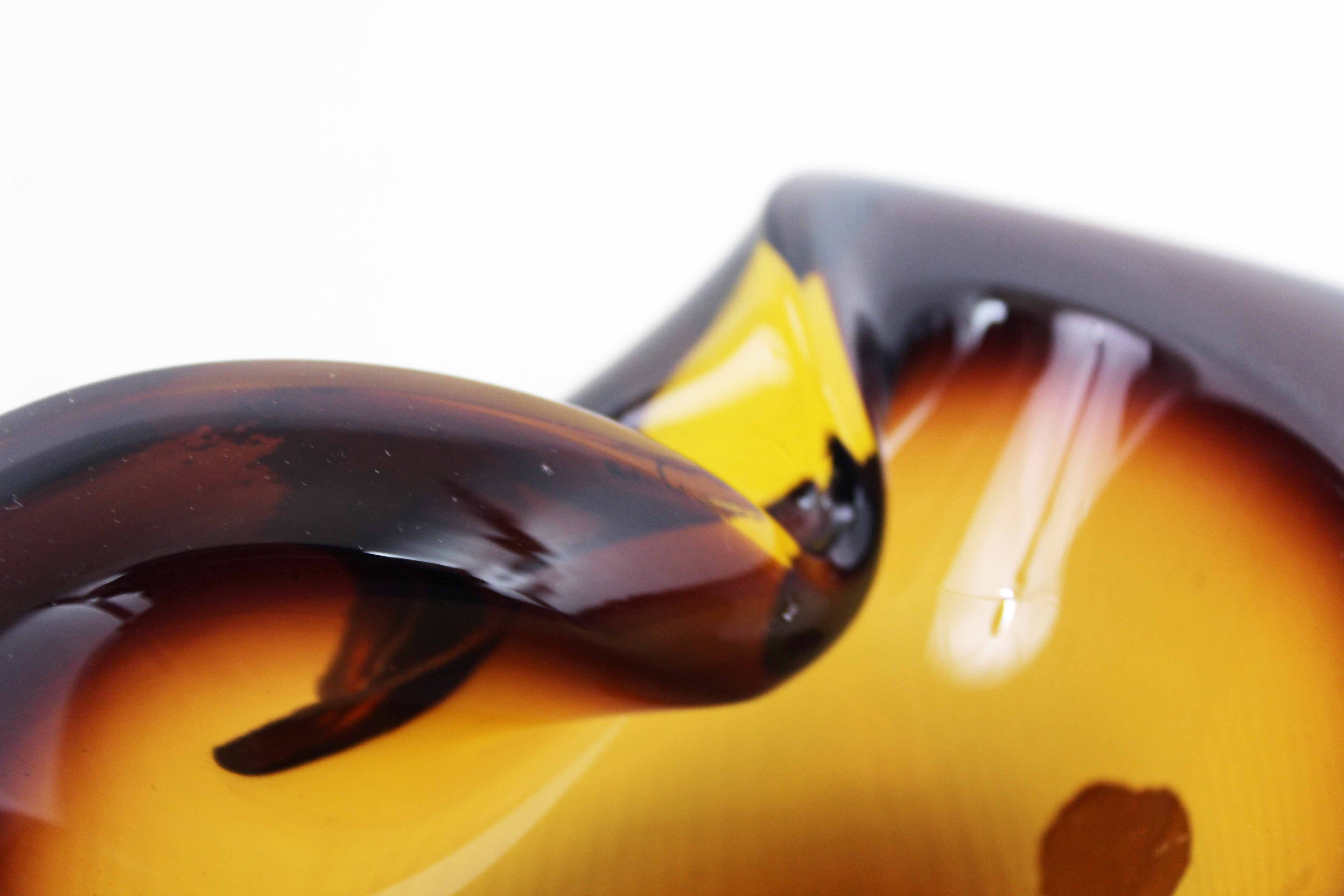 Murano glass ashtray