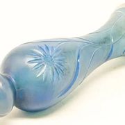Art Nouveau vase, iridescent glass, Czechoslovakia, 1930s