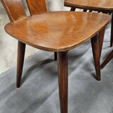 Set of 12 vintage bistro chairs 1960