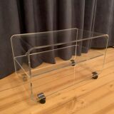 Lucite coffee table 70s