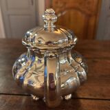 Service à thé et à café argent et porcelaine WMF