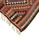 Turkish Handwoven Vintage Herki Kilim 84 cm x 368 cm