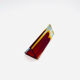 Vase Luigi Mandruzzato - Murano - Sommerso - Red & Amber