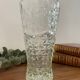 Cut glass vase