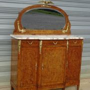 Elegant rosewood marquetry sideboard