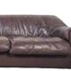 Vintage leather sofa from the 60s, 70s