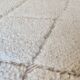 Tapis marocain losange blancs