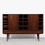 Midcentury Danish highboard Model 13 in rosewood by Omann Jun 1960s