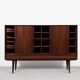 Buffet haut danois du milieu du siècle, modèle 13, en palissandre par Omann Jun, années 1960