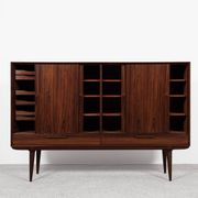 Midcentury Danish highboard Model 13 in rosewood by Omann Jun 1960s