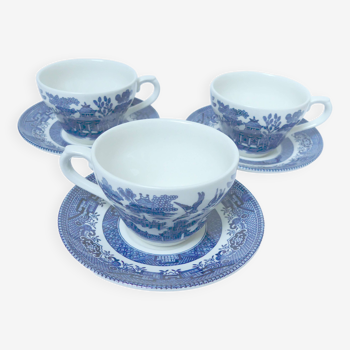 Tasses porcelaine anglaise Churchill