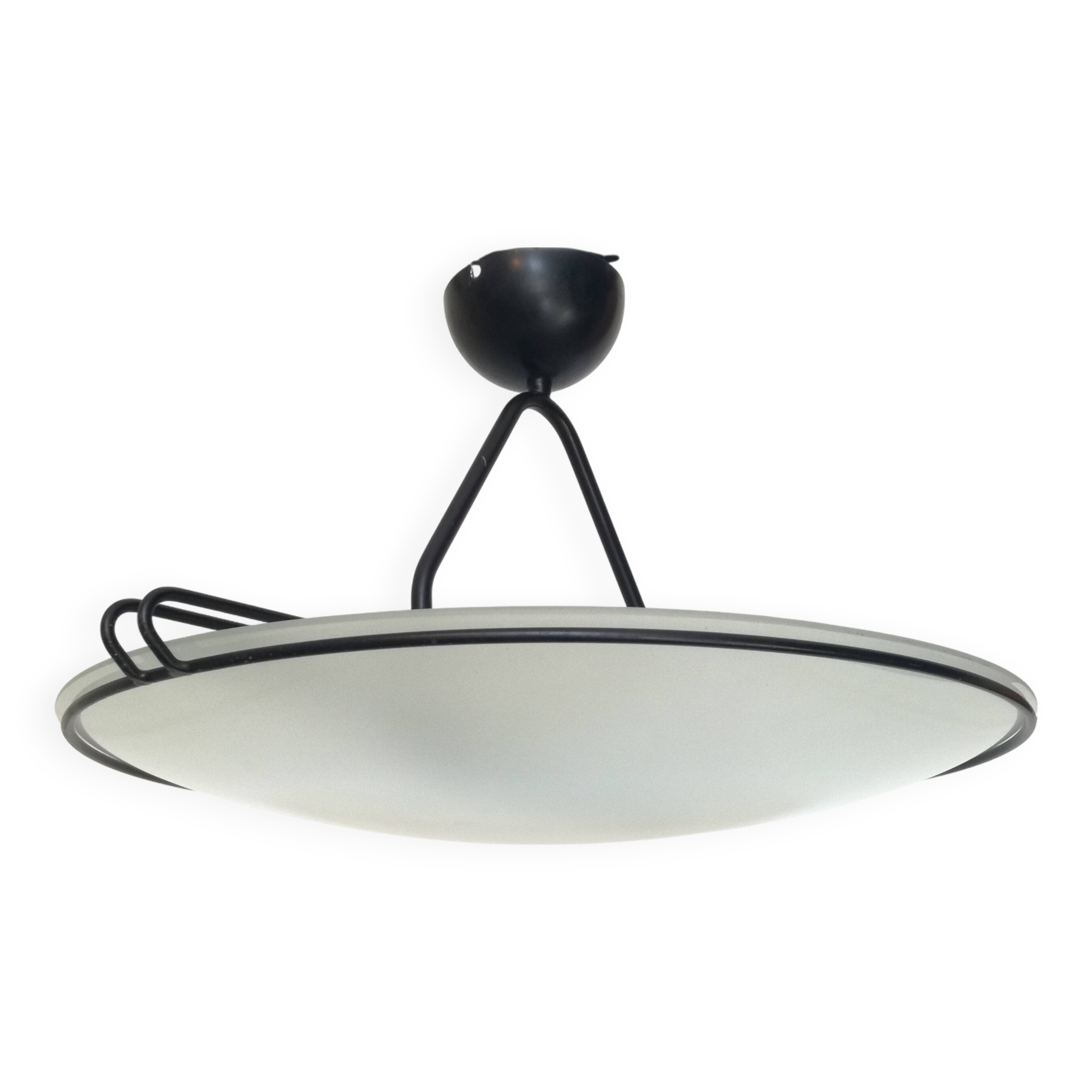 Glass saucer suspension Ø45