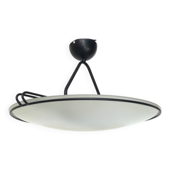 Suspension soucoupe en verre