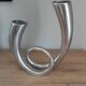 Vase soliflore Silea en aluminium, année 70-80