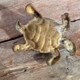 Brass turtle ashtray