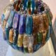 lustre en pate de verre Murano vintage