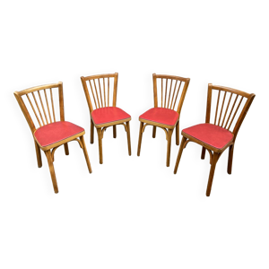 4 chaises bistrot baumann