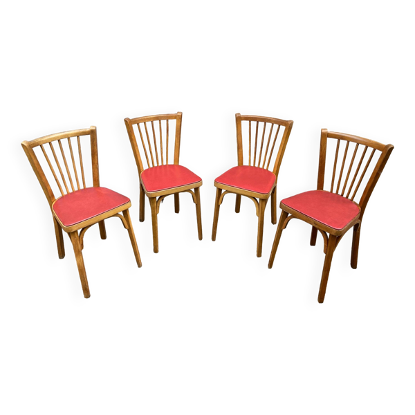 4 chaises bistrot Baumann n° 12