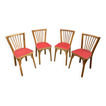 4 Baumann bistro chairs n° 12