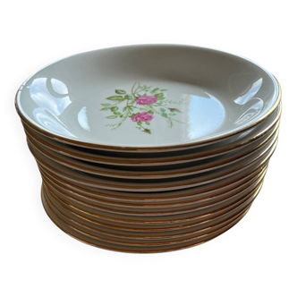 Gien soup plates