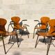 Lot de 4 Fauteuils/ Chaises Eromes Fourmi vintage