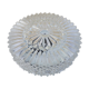 Plafonnier en verre "pointe de diamant"