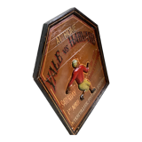 Wooden painting with relief