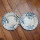 2 deep plates Terre de Fer Gien