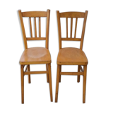 Pair of bistro chairs