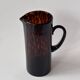 Dior Style Tortoiseshell Blown Glass Pitcher Vase