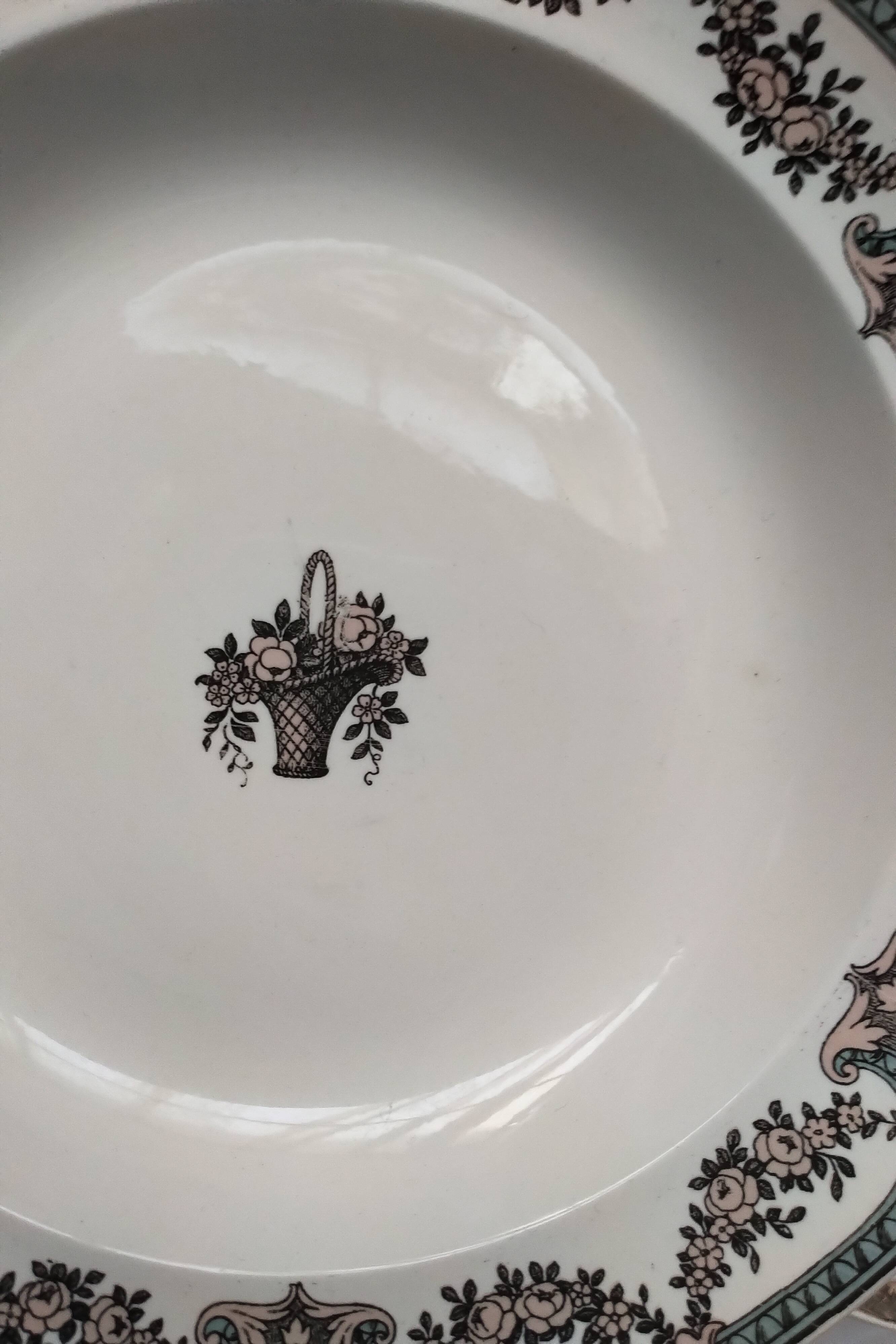 Sarreguemines Dubarry dish set